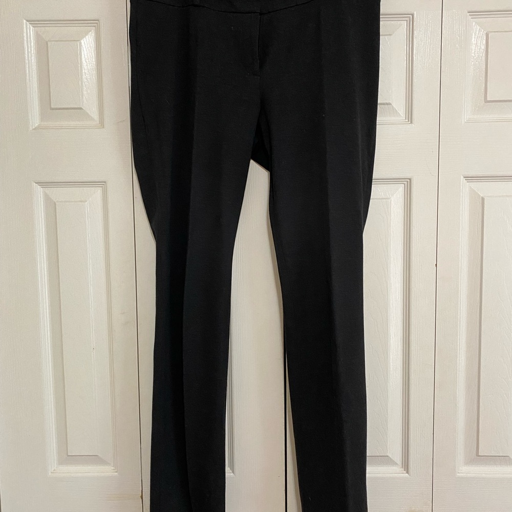 Ann Taylor “The Ankle Pant” black/charcoal grey. Women’s size 14.
